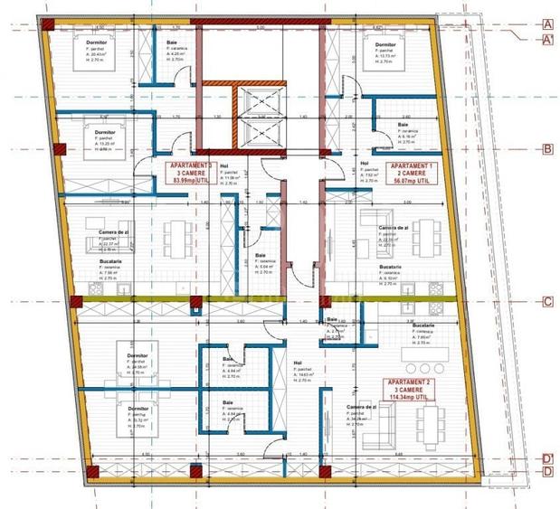 Teren Construcții intravilan de 967 mp, în Central