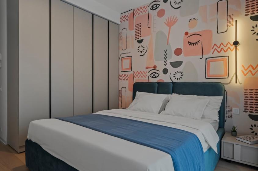 Apartament cu 3 camere decomandat, mobilat în Barbu Văcărescu