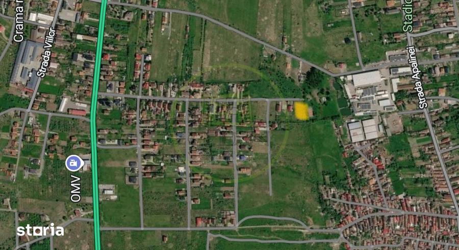 Teren de 1000 mp, în Central