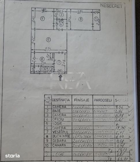 Apartament cu 3 camere în Giurgiului