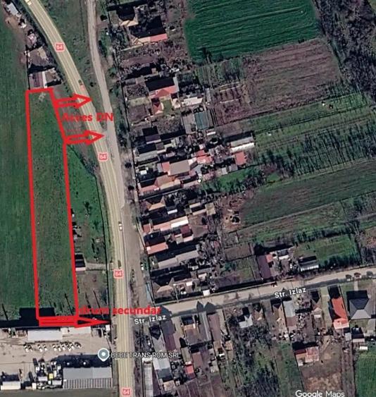 Teren de 4445 mp, în Găneasa