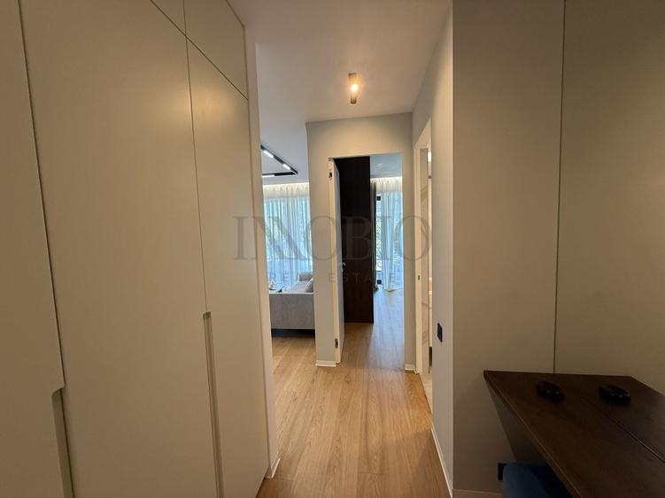 Apartament cu 2 camere, mobilat în Barbu Văcărescu