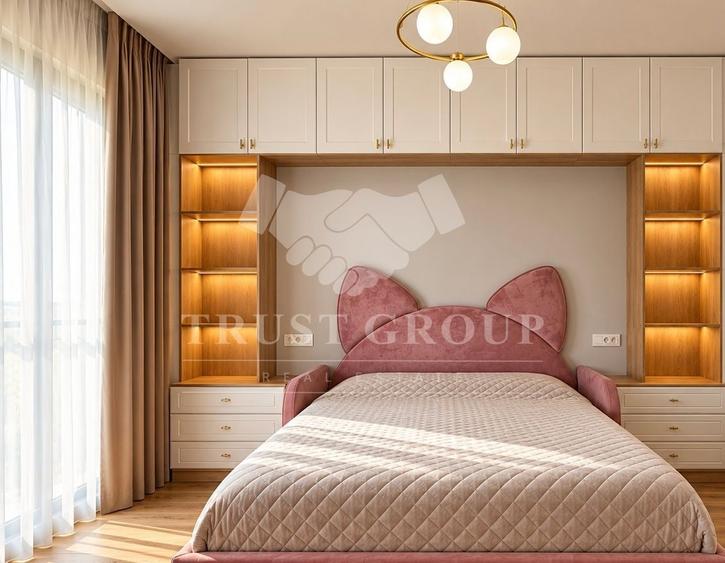 Apartament cu 5 camere decomandat, mobilat în Ștefan cel Mare