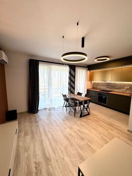 Apartament cu 2 camere semidecomandat, mobilat în Aradului