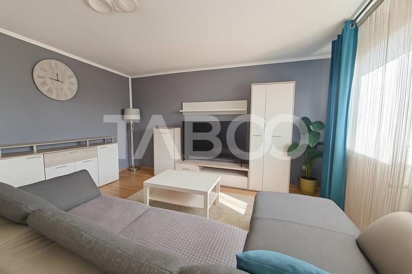 Apartament cu 3 camere decomandat, mobilat în Mihai Viteazul