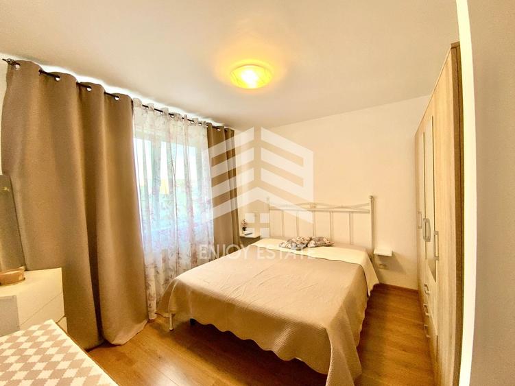 Apartament cu 2 camere decomandat, mobilat în Tractorul
