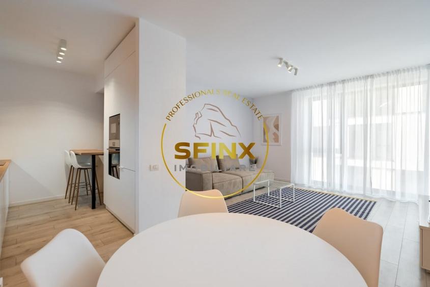 Apartament cu 2 camere semidecomandat, mobilat în Herăstrău