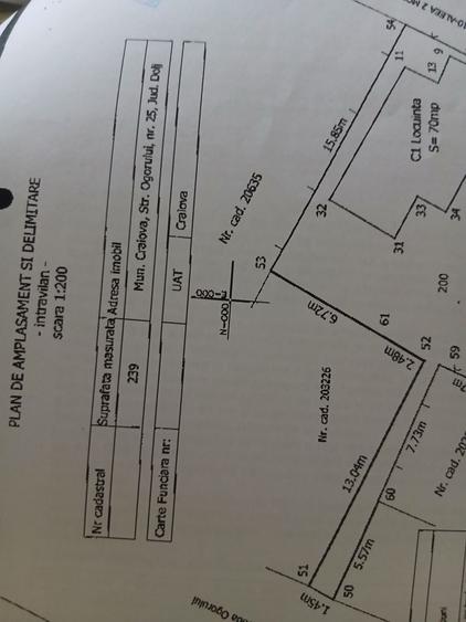 Casă cu 3 camere în Central