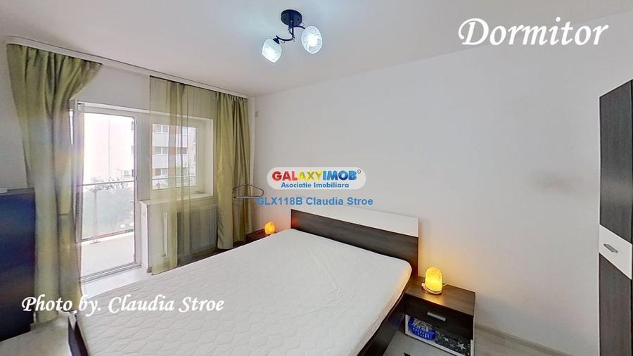 Apartament cu 2 camere semidecomandat, mobilat în Theodor Pallady