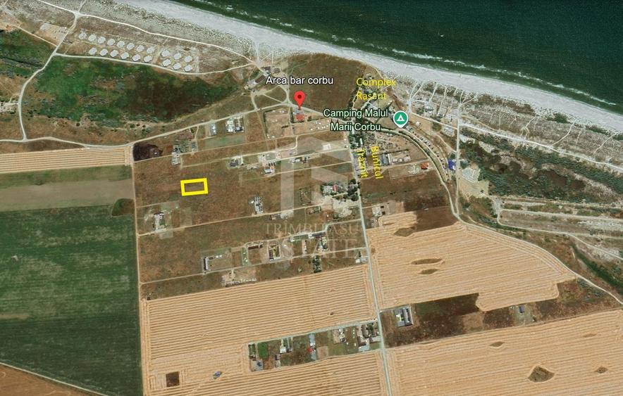 Teren agricol intravilan de 1064 mp, în Corbu