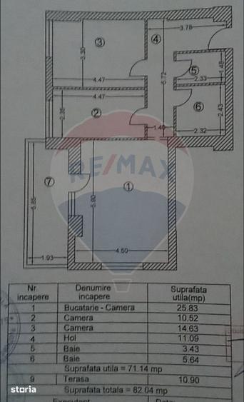 Apartament cu 3 camere de vanzare, centrala proprie - Mihai Bravu - 18