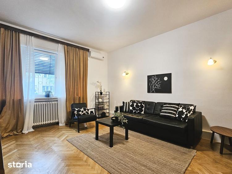 Apartament cu 4 camere semidecomandat în Dorobanți