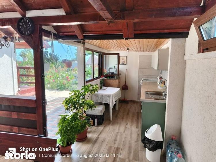 Casă cu 2 camere cu Teren 50 Mp în Corbu
