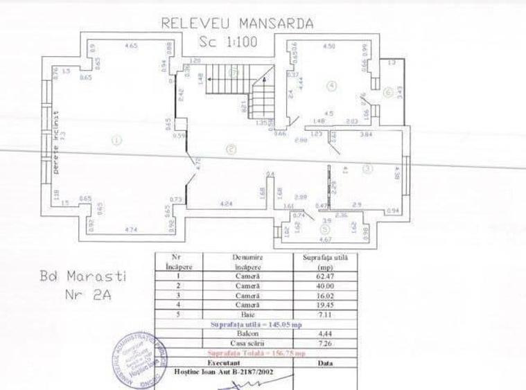 Apartament cu 4 camere în Domenii