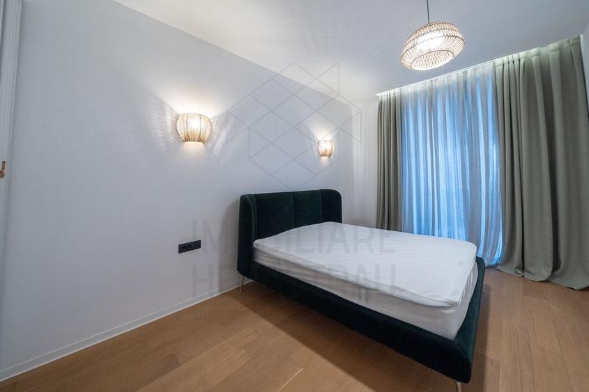 Apartament cu 3 camere decomandat, mobilat în Herăstrău