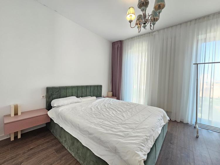 Apartament cu 2 camere semidecomandat, mobilat în Aviației