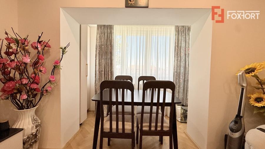 Apartament cu 2 camere decomandat, mobilat în Soarelui