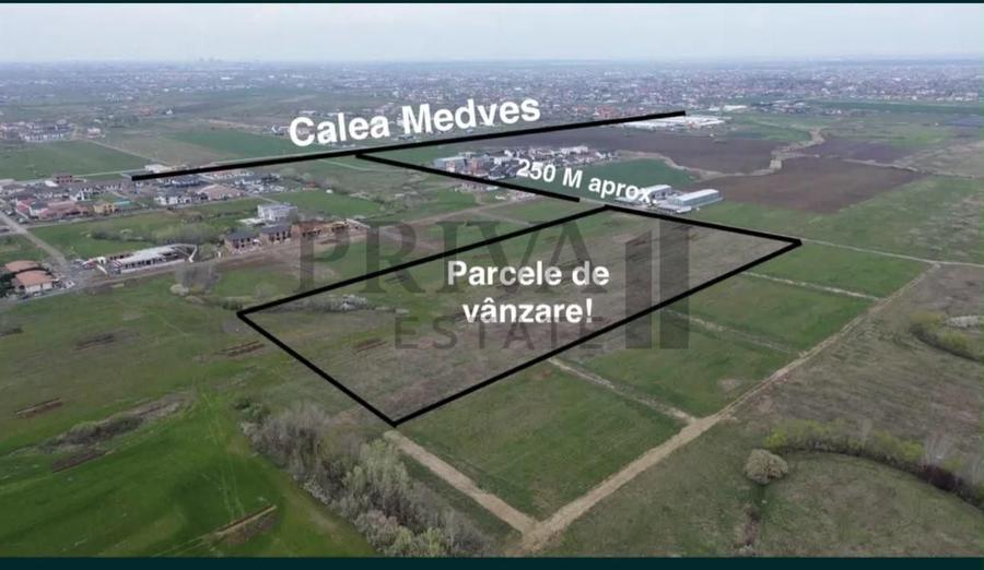 Teren Construcții intravilan de 592 mp, în Moșnița Nouă
