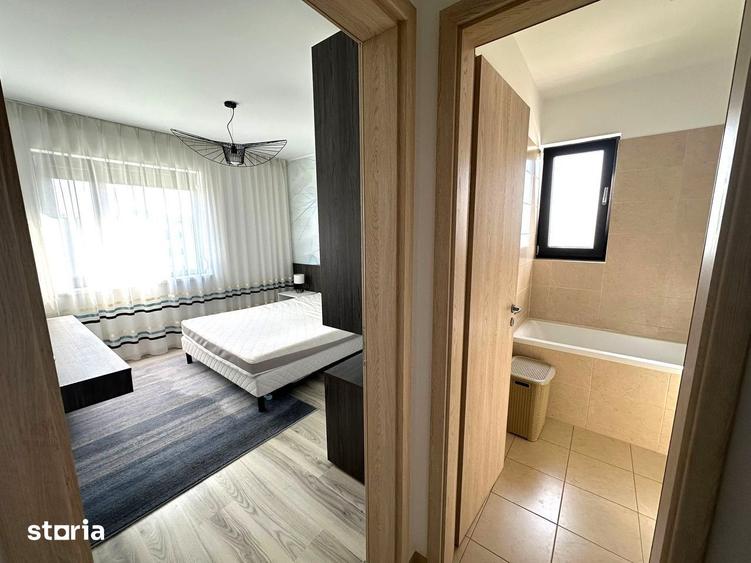 Apartament cu 2 camere, mobilat în Băneasa