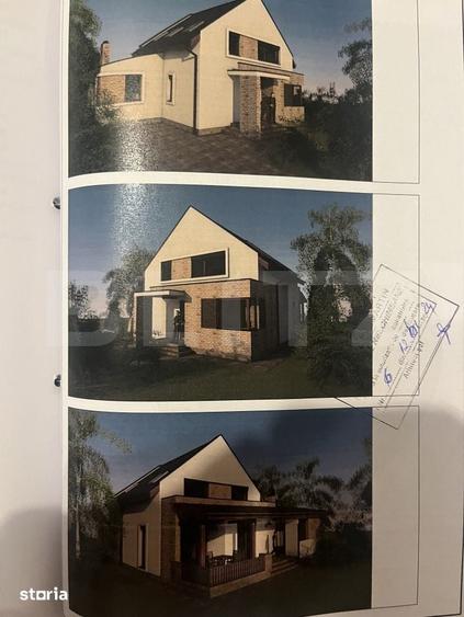Casă cu 5 camere cu Teren 500 Mp în Sânmartin