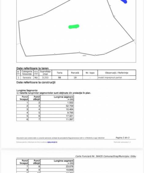 Teren pentru cabane, 6785 mp, la asfalt, zona Muntele Rece - 1