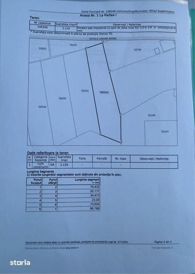 Teren de 1116 mp, în Mihail Kogălniceanu