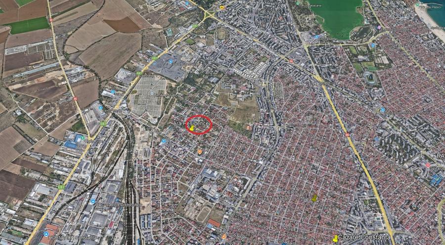 Teren Construcții intravilan de 500 mp, în Kamsas