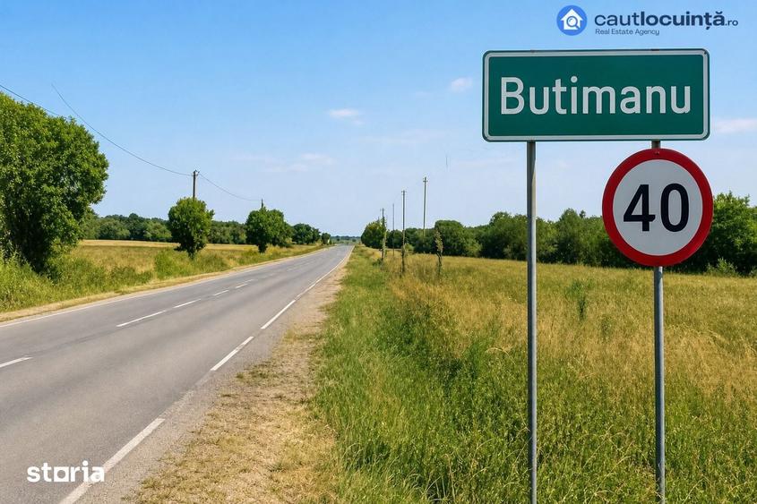 Teren de 735887 mp, în Butimanu