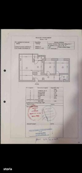 Apartament cu 3 camere în Central
