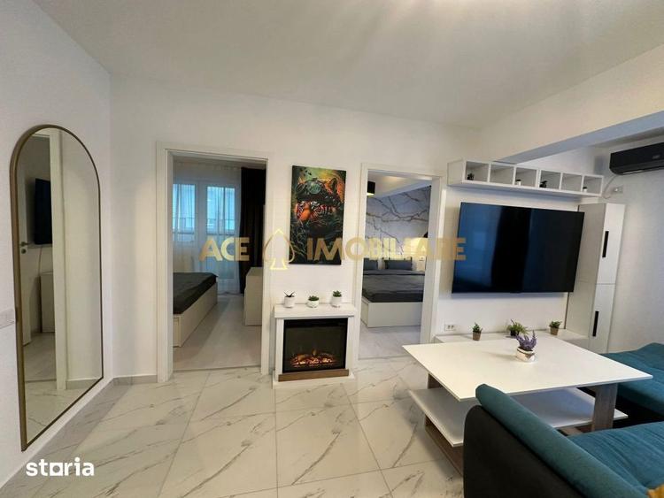 Apartament cu 3 camere, mobilat în Central