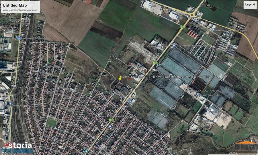 Teren 1.500mp pentru constructii comerciale-industriale- Gradiste stra - 5