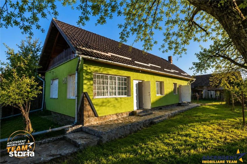 Casă cu 2 camere cu Teren 656 Mp în Mărtănuș