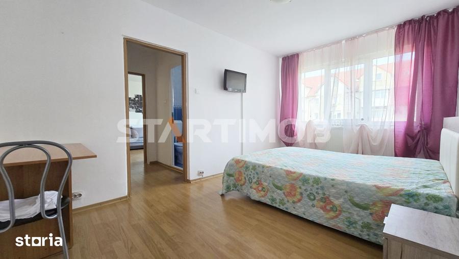 Apartament cu 2 camere semidecomandat, mobilat în Gării