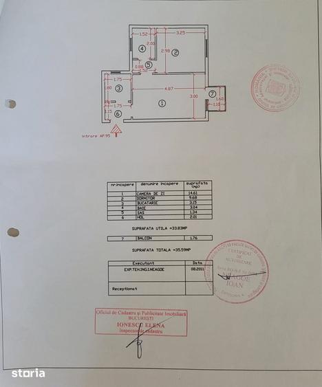 Apartament cu 2 camere semidecomandat în Vitan