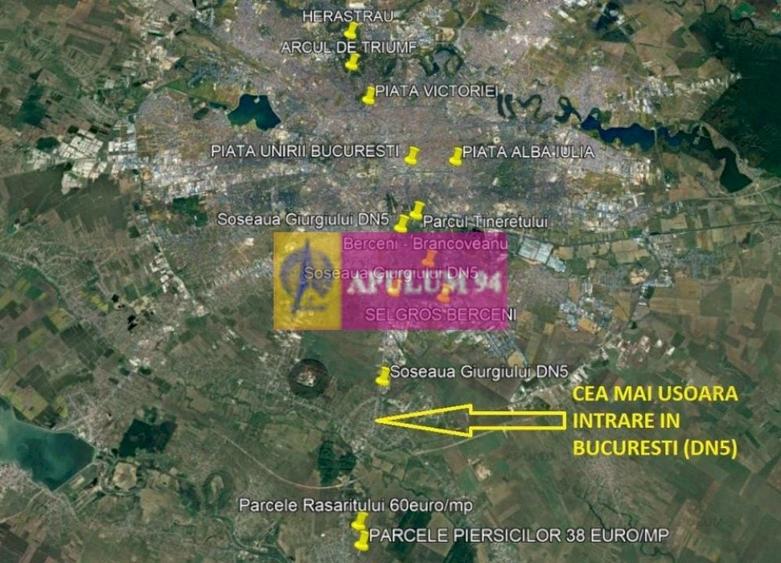 Teren Construcții intravilan de 524 mp, în 1 Decembrie