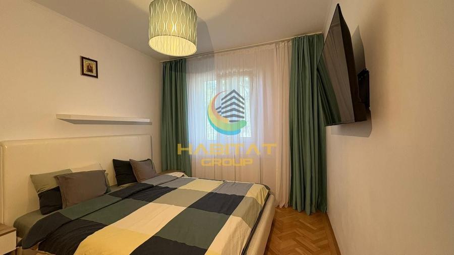Apartament cu 3 camere semidecomandat, mobilat în Alexandru Obregia