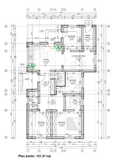 Casă individuală cu 4 camere cu Teren 880 Mp în Dudeștii Noi