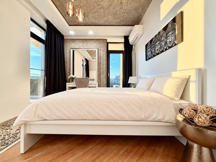 Apartament cu 2 camere semidecomandat, mobilat în Floreasca