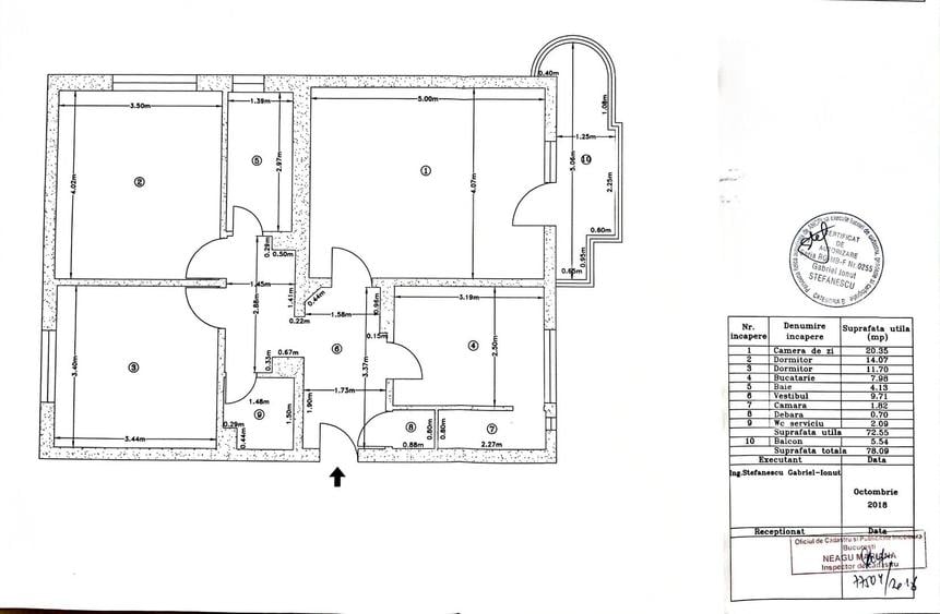 Apartament 3 camere Emil Botta, Bd. Unirii, Casa de Pensii - 16