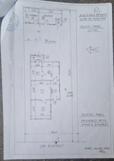Teren Construcții intravilan de 250 mp, în 23 August (Cațelul)