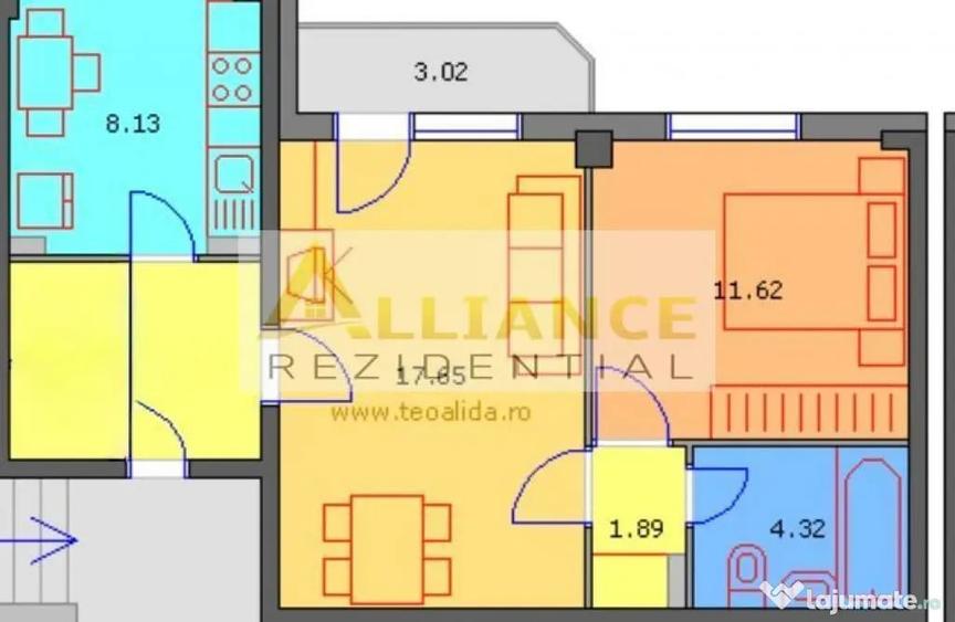 Apartament 2 camere | Huedin | 48 MP - 12