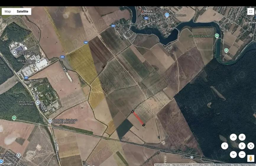 Teren de 7500 mp, în Central