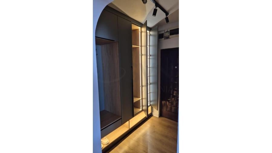 Apartament cu 3 camere semidecomandat, mobilat în Obor
