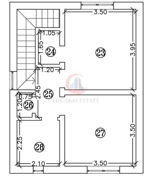 Duplex cu 3 camere cu Canalizare în Bucovăț (Remetea Mare)