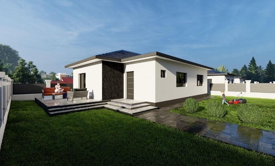 Casă individuală cu 5 camere cu Teren 402 Mp în Olteni