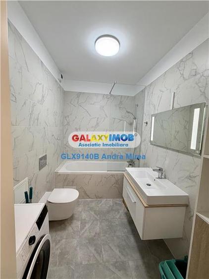 Apartament cu 2 camere semidecomandat, mobilat în Băneasa