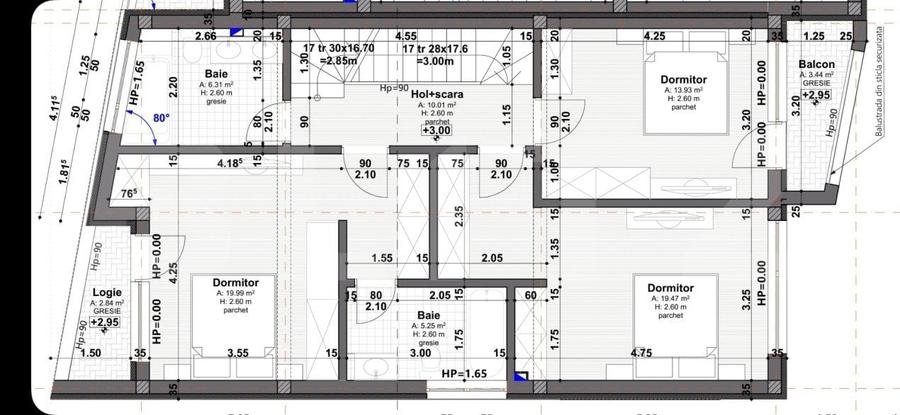 Duplex cu 4 camere cu Teren 200 Mp în Mănăștur