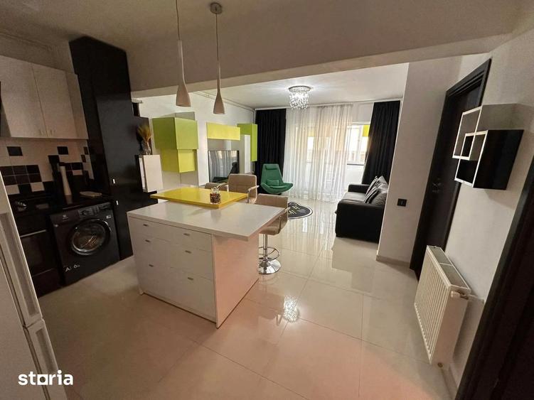 Apartament cu 2 camere, mobilat în Între Lacuri