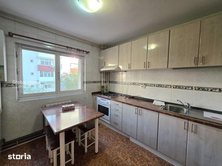 Apartament cu 2 camere semidecomandat, mobilat în Grivița