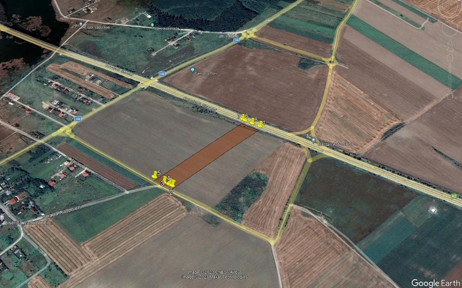 Teren Construcții intravilan de 18400 mp, în Vadu Anei